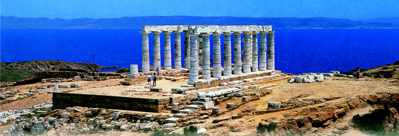 The temple of Apollo, Sounion